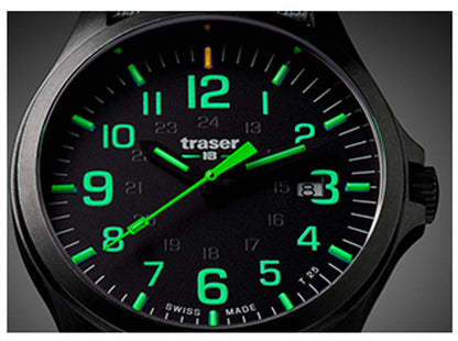 Traser P67 Officer Pro 107426 Watch • Swiss Made Quartz • trigalight Technology