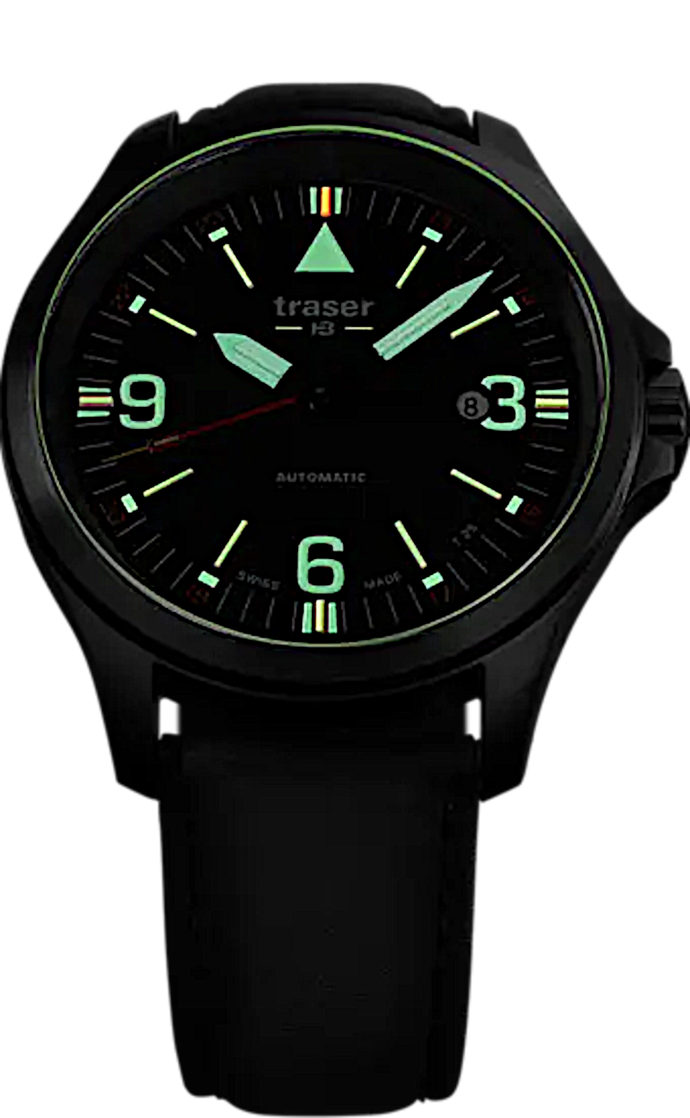 Traser P67 Officer Pro 108075 Men's Watch • Swiss Automatic • trigalight
