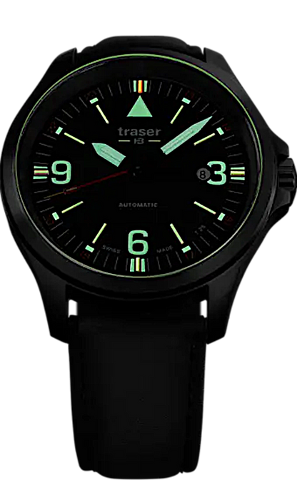 Traser P67 Officer Pro 108075 Men's Watch • Swiss Automatic • trigalight