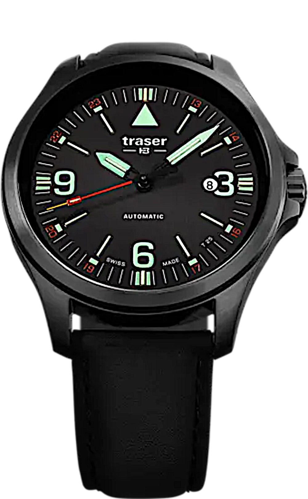 Traser P67 Officer Pro 108075 Men's Watch • Swiss Automatic • trigalight