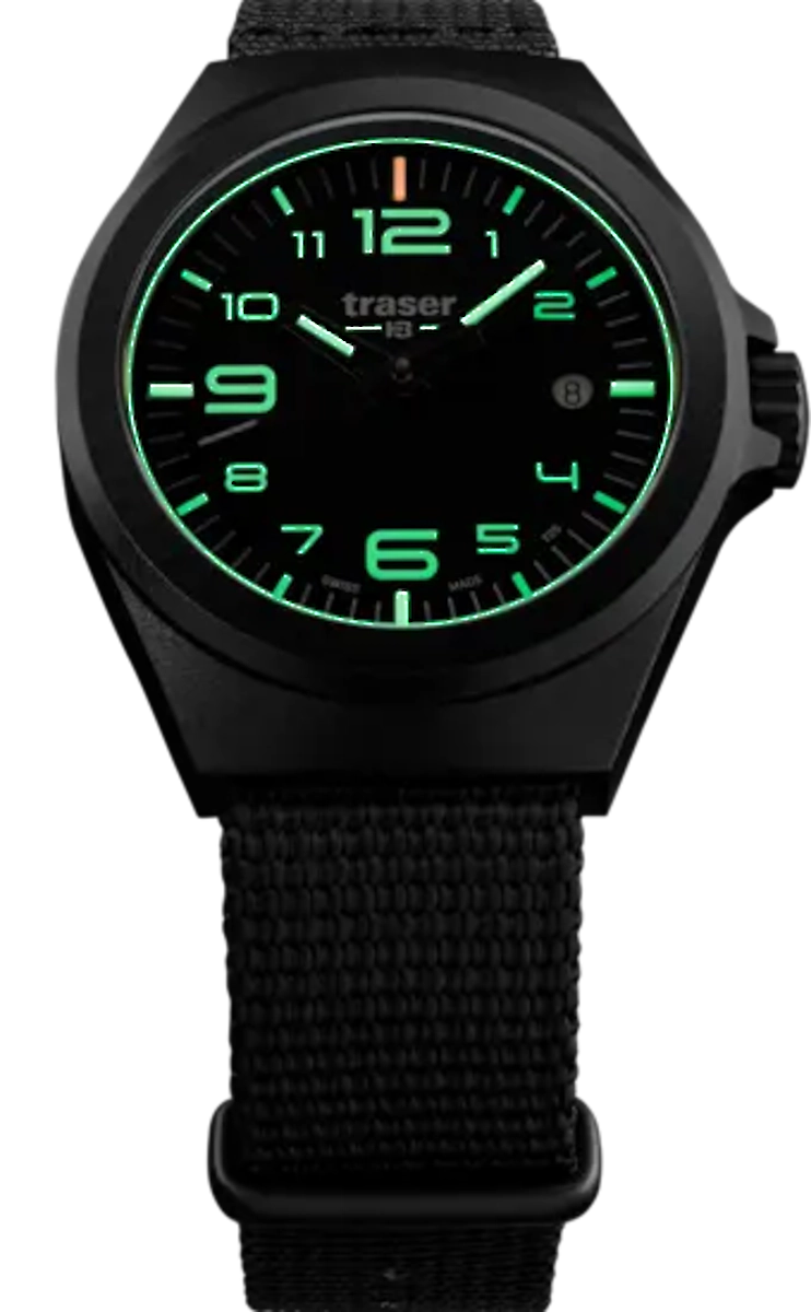 Traser P66 Tactical Mission 105503 Men's Watch • Swiss Made Quartz • Sapphire Crystal