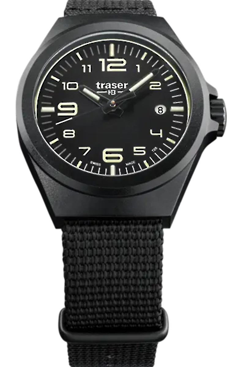 Traser P66 Tactical Mission 105503 Men's Watch • Swiss Made Quartz • Sapphire Crystal