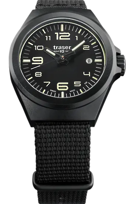 Traser P66 Tactical Mission 105503 Men's Watch • Swiss Made Quartz • Sapphire Crystal