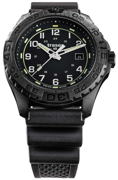 Traser P96 OdP Evolution Black 108672 Watch • trigalight • Sapphire Glass