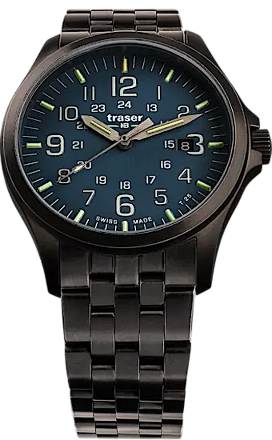 Traser P67 Officer Pro 108739 Men's Watch • trigalight • Sapphire Crystal