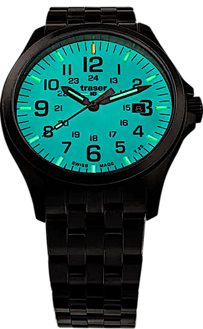 Traser P67 Officer Pro 108740 Men's Watch • trigalight • Sapphire Crystal