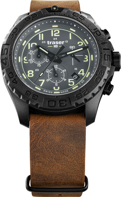 Traser P96 OdP Evolution Chrono 109045 Men's Watch • Swiss Made Quartz Watch • Sapphire Crystal