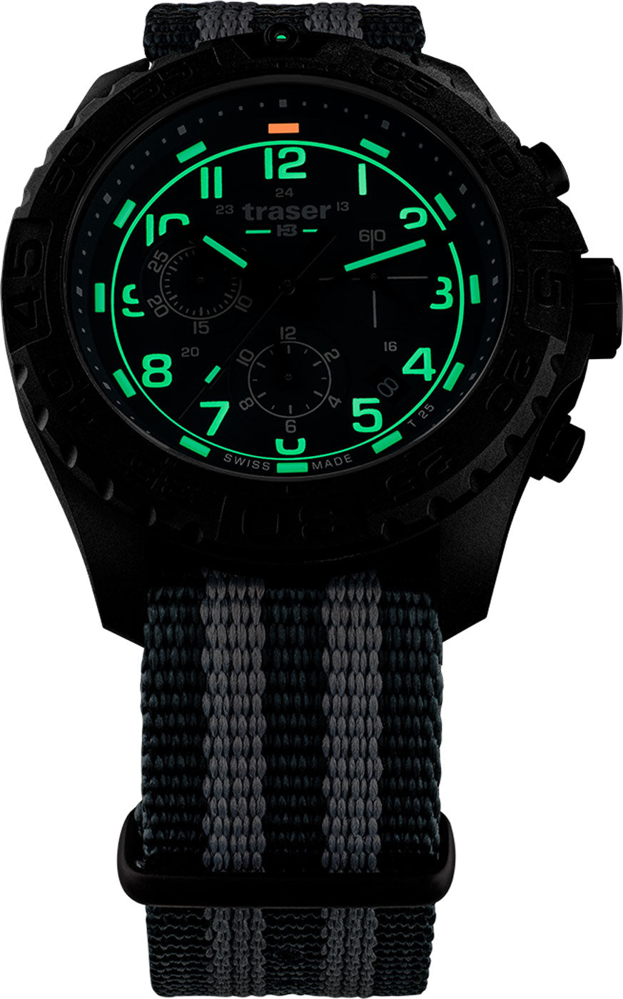 Traser TRASER-109048 Watch • trigalight Illumination Technology • Sapphire Crystal