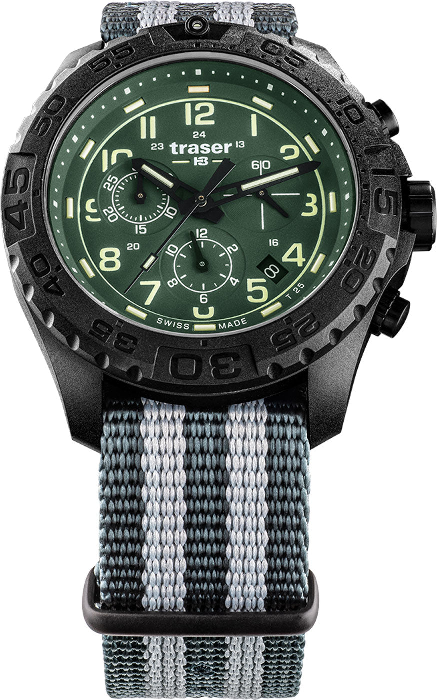Traser TRASER-109048 Watch • trigalight Illumination Technology • Sapphire Crystal