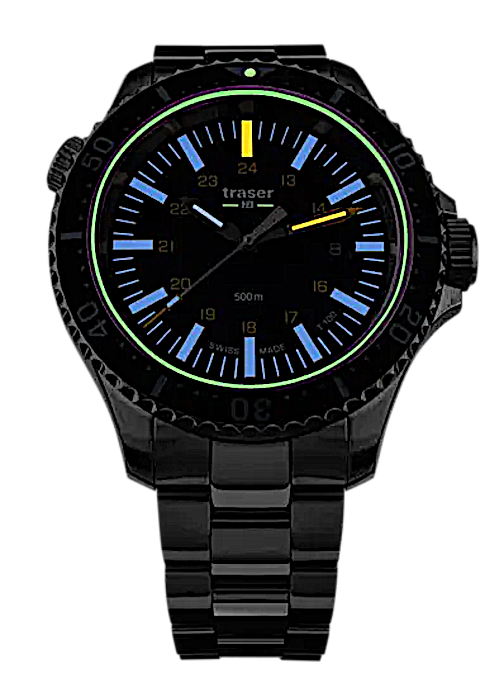 Traser P67 Diver 109370 Men's Watch • T100 trigalight • 50 bar
