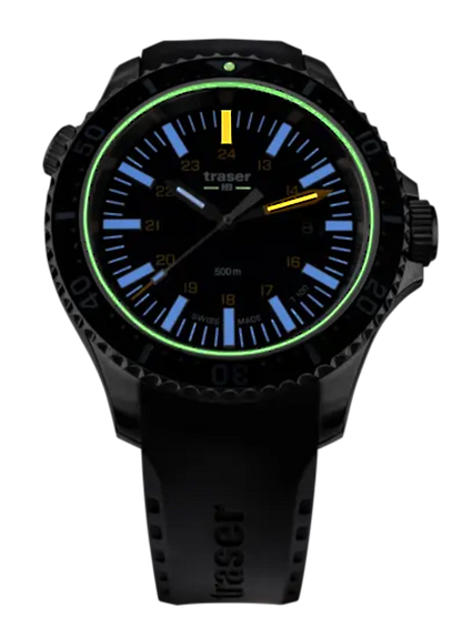 Traser P67 Diver T100 109371 Men's Watch • 50 bar • Trigalight