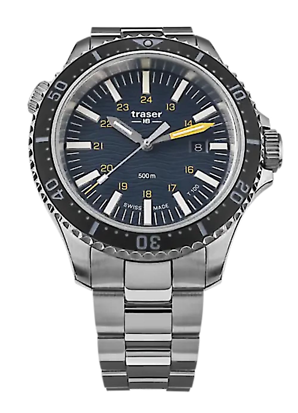 Traser P67 Diver 109372 Men's Watch • Trigalight T100 • 50 bar