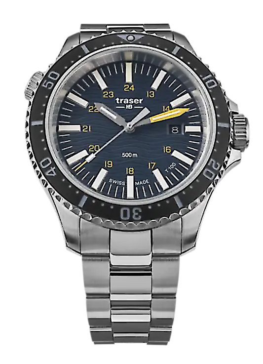 Traser P67 Diver 109372 Men's Watch • Trigalight T100 • 50 bar
