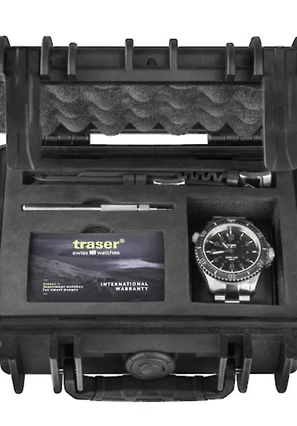 Traser P67 Diver 109373 Men's Watch • Trigalight • Sapphire Crystal