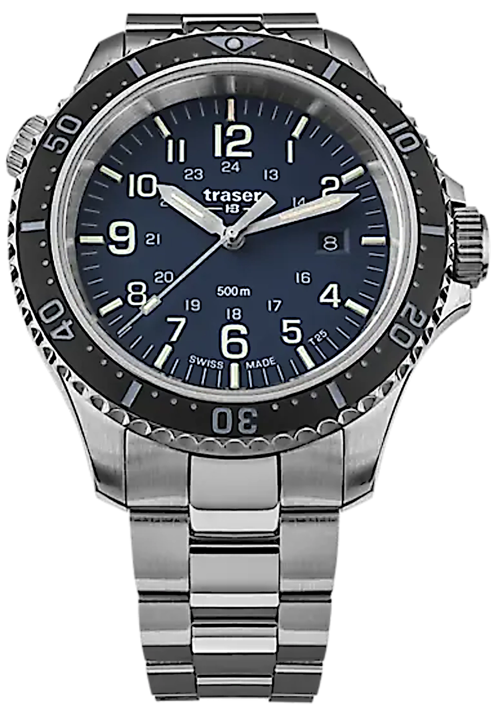 Traser P67 Diver 109373 Men's Watch • Trigalight • Sapphire Crystal