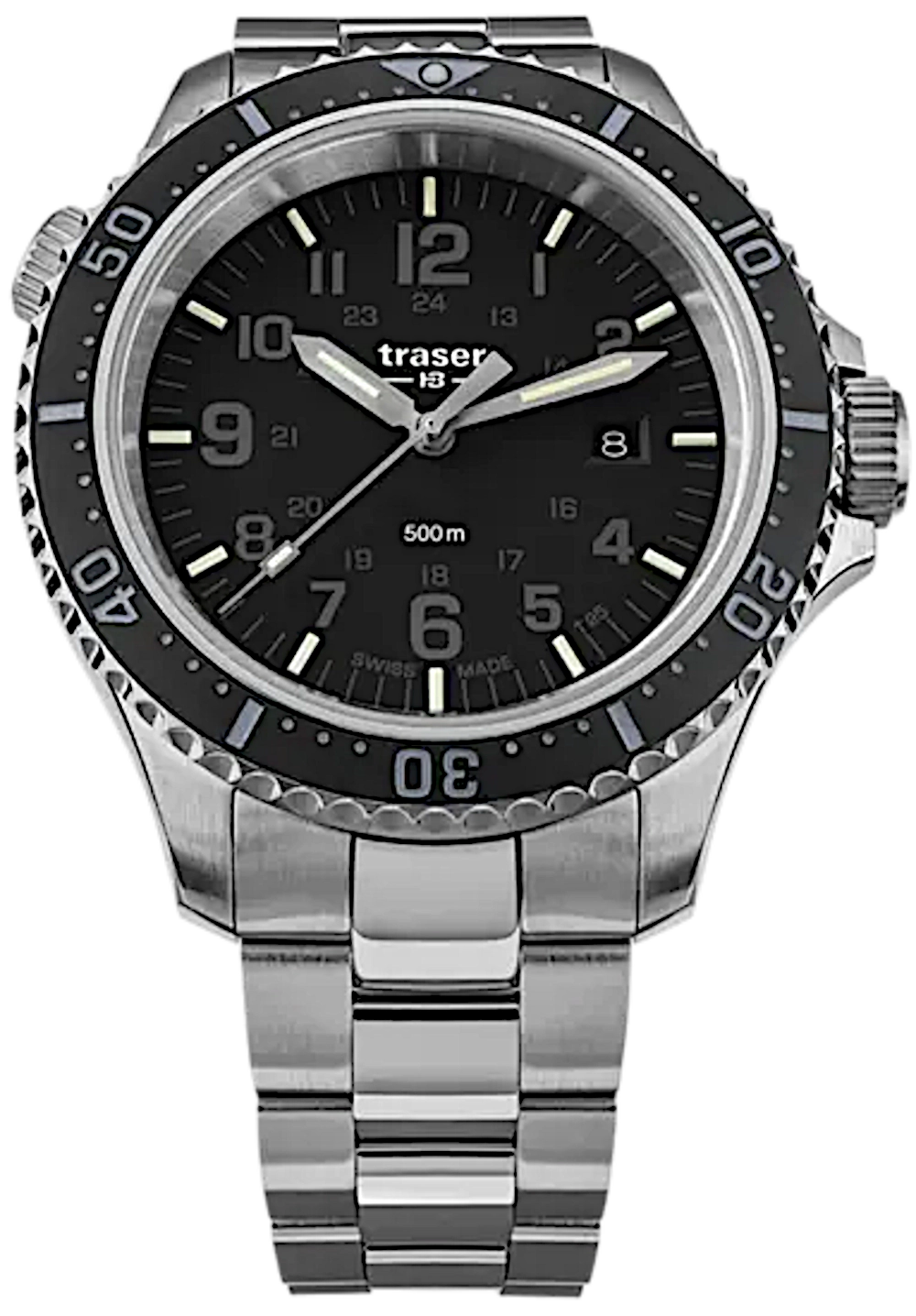 Traser P67 Diver Black Special Set 109376 Men's Watch • 50 Bar • trigalight