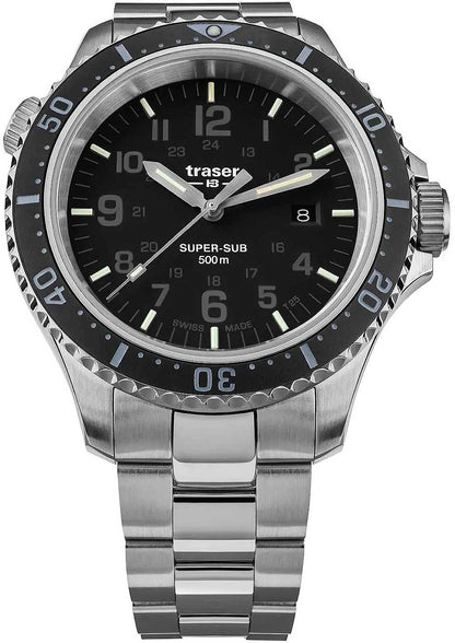 Traser P67 Diver 109378 Men's Watch • Swiss Made Quartz • Sapphire Crystal