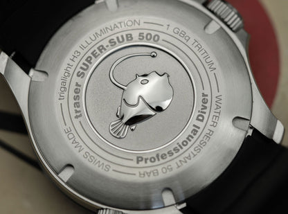 Traser P67 Diver 109380 Men's Watch • trigalight® • 50 Bar Water Resistant