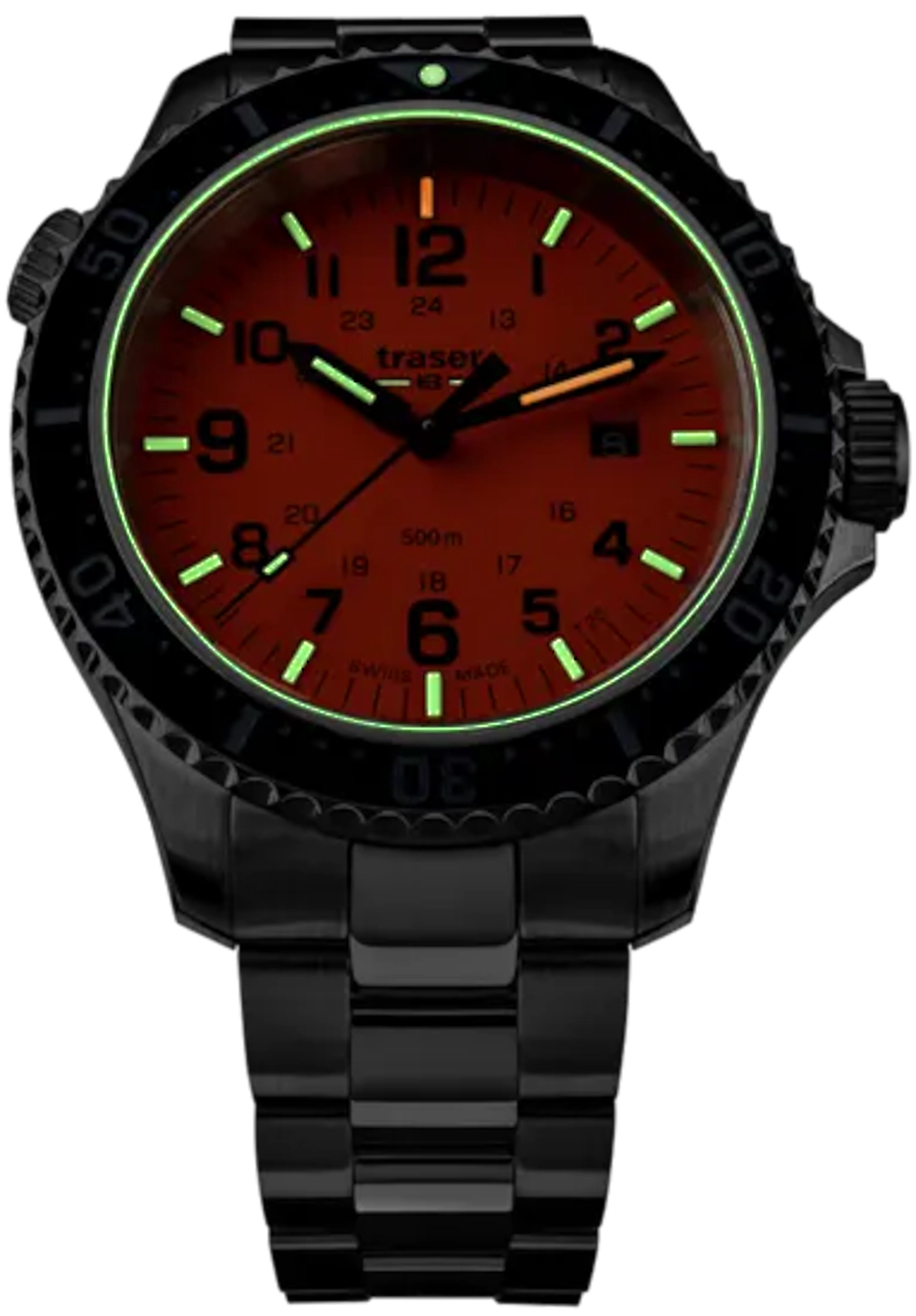 Traser P67 Diver 109381 Men's Watch • trigalight • 50 bar