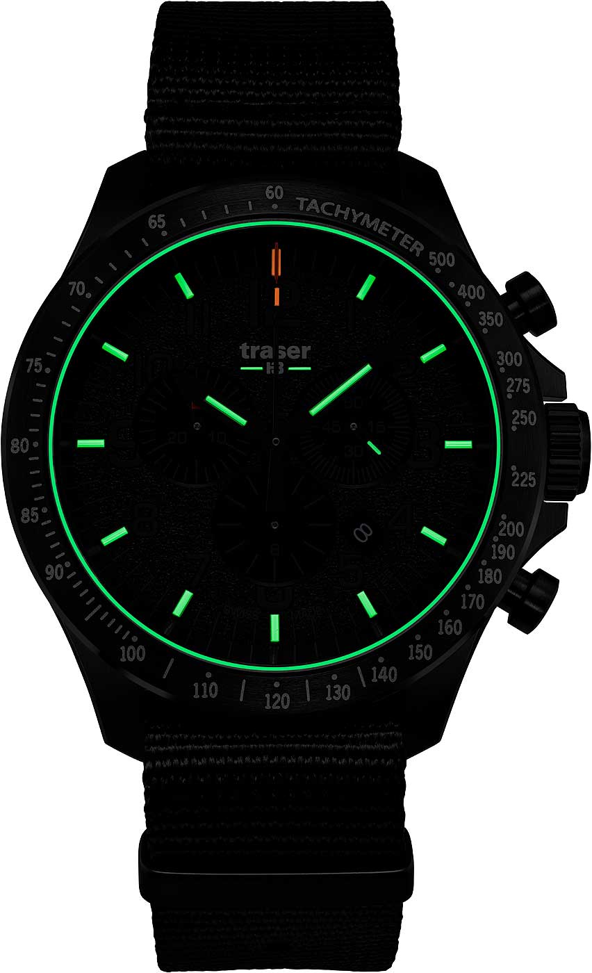 Traser P67 Officer Pro Chronograph 109465 Men's Watch • Quartz • Sapphire Crystal