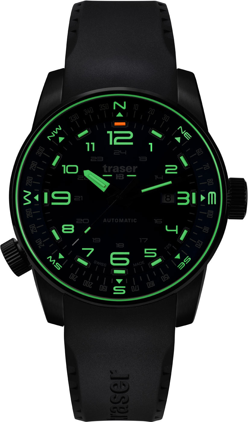 Traser P68 Pathfinder Automatic 109741 Men's Watch • Automatic Movement • trigalight Technology