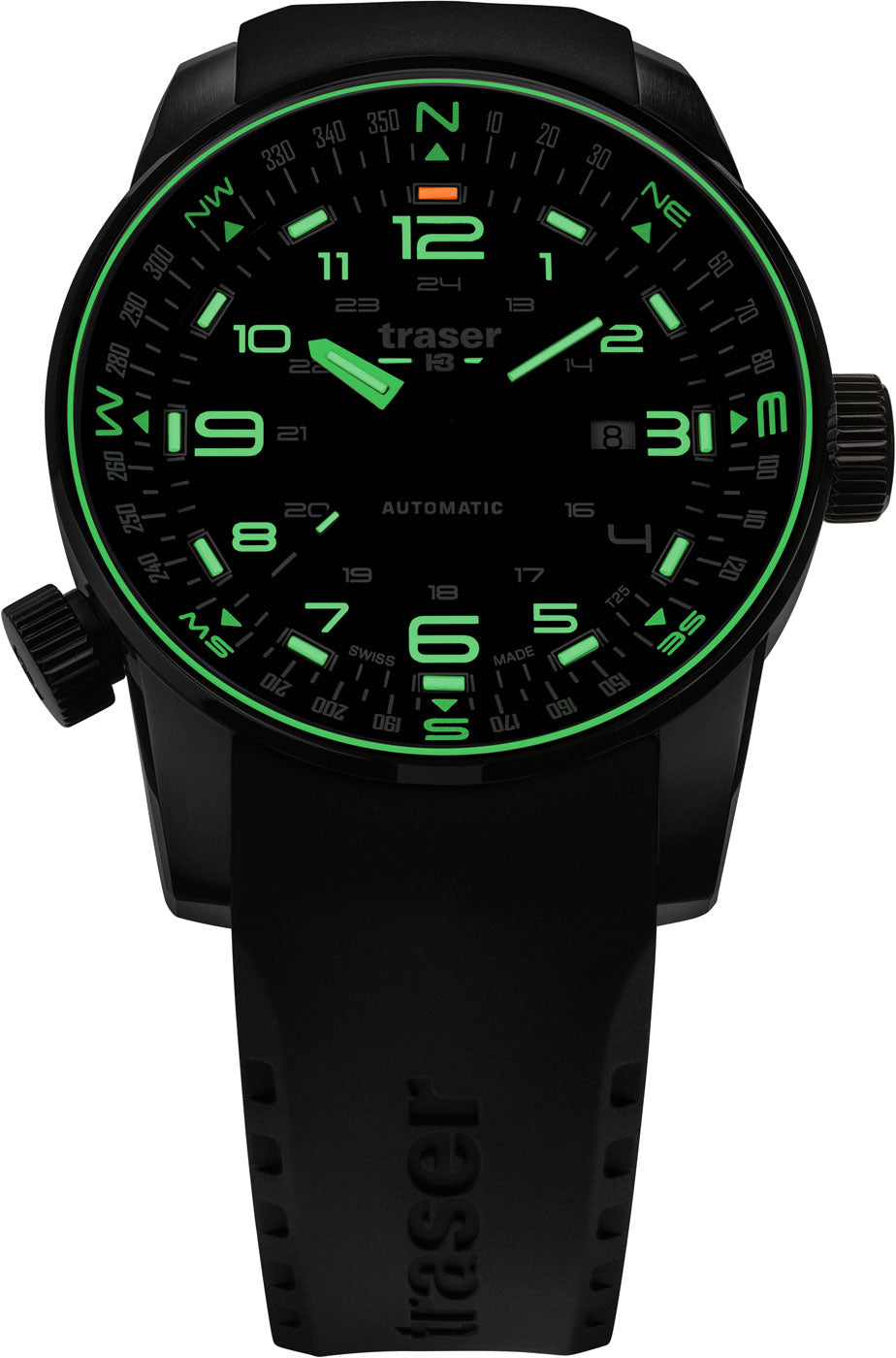 Traser P68 Pathfinder Automatic 109741 Men's Watch • Automatic Movement • trigalight Technology