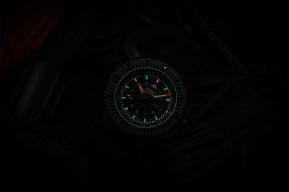 Traser P69 Black Stealth Black 109855 Watch • trigalight technology • 50 bar water resistant