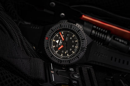 Traser P69 Black Stealth Black 109855 Watch • trigalight technology • 50 bar water resistant