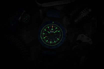 Traser P69 Black Stealth 109856 Men's Watch • Swiss Made Quartz • Sapphire Crystal