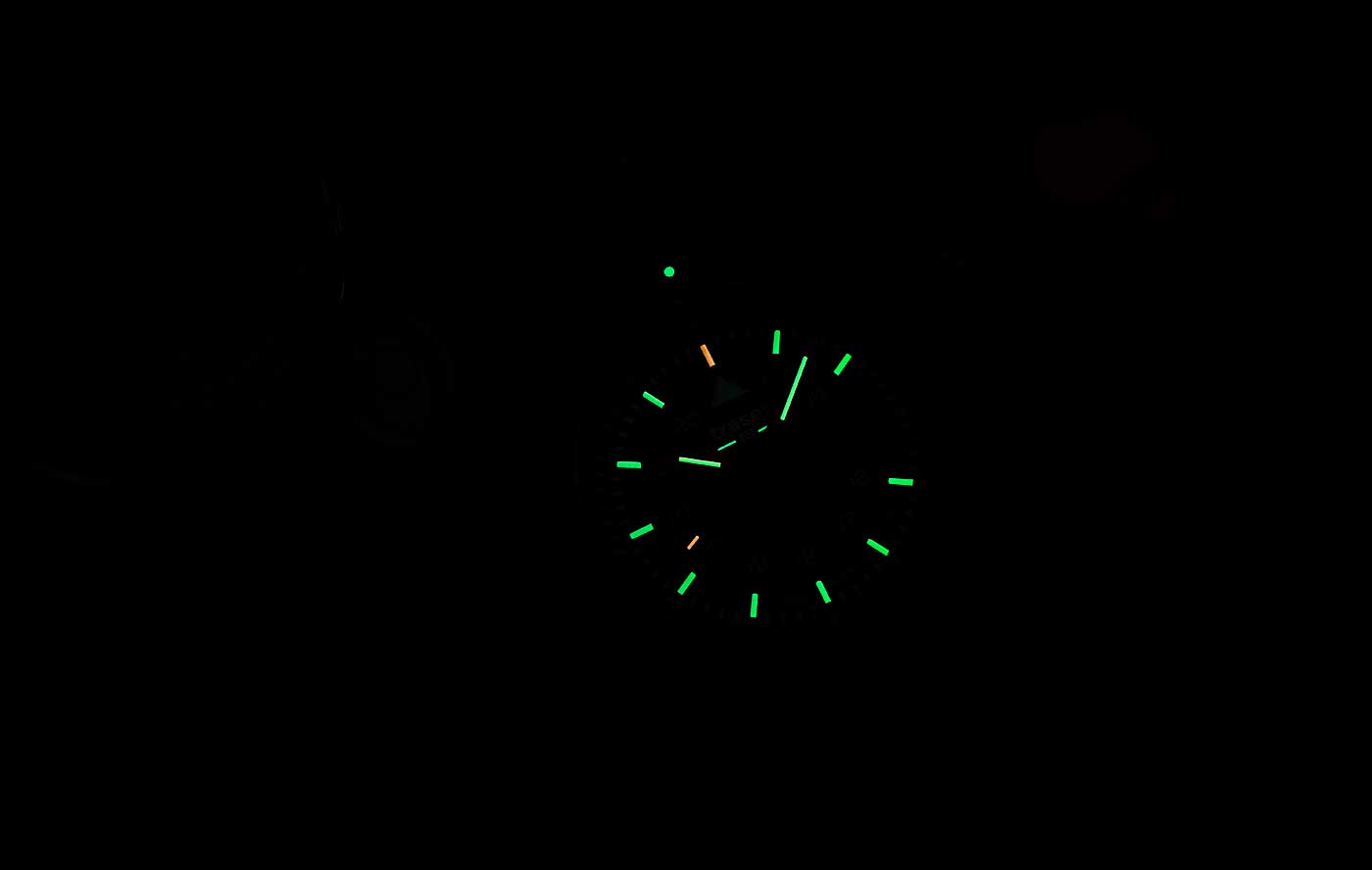 Traser P69 Black Stealth 109858 Men's Watch • Swiss Made Quartz • Trigalight Illumination Technology