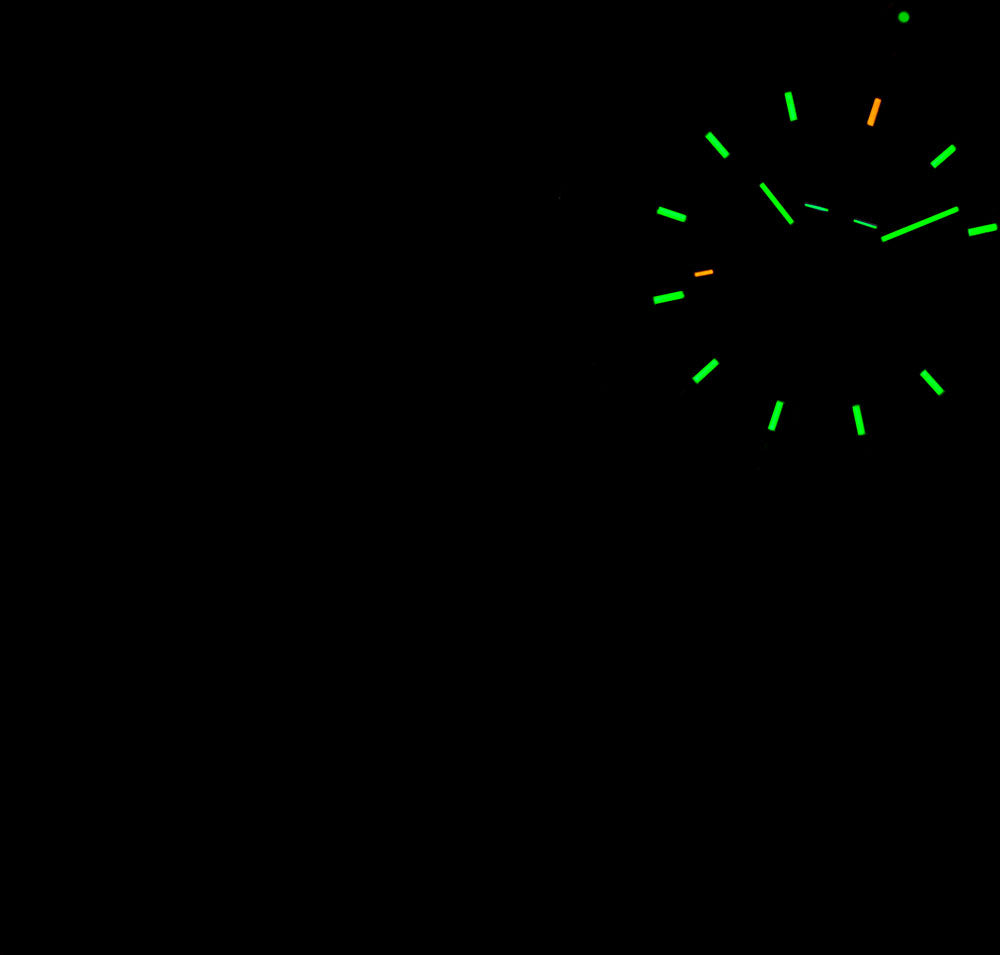 Traser P69 Black Stealth 109859 Men's Watch • Swiss Quartz Movement • Trigalight Illumination