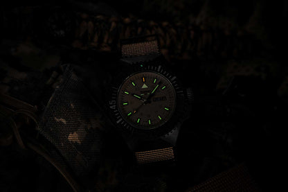 Traser P69 Black Stealth 109860 Men's Watch • trigalight technology • Swiss Made quartz movement