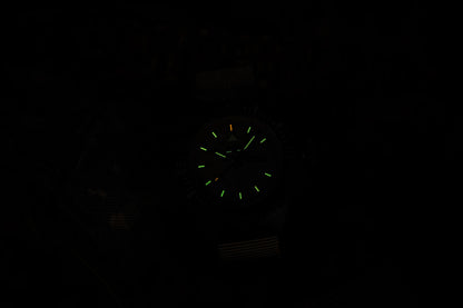 Traser P69 Black Stealth 109860 Men's Watch • trigalight technology • Swiss Made quartz movement