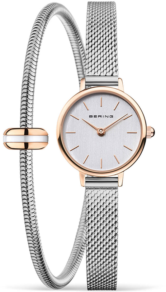 Bering Classic 11022-064 Montre pour femme • Mouvement à quartz précis • Verre saphir