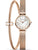 Bering Damenarmbanduhr in Roségold mit Perlmuttzifferblatt und Armband