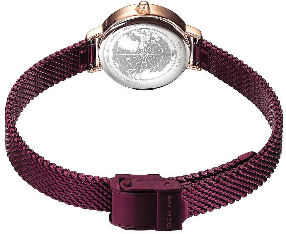 Montre pour femme Bering Classic 11022-969 • Mouvement à quartz précis • Verre saphir inrayable