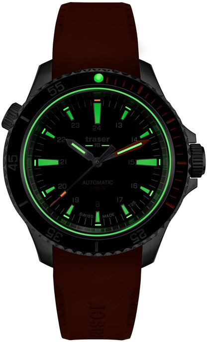 Traser P67 Diver Automatic 110323 Men's Watch • Automatic • Trigalight Technology