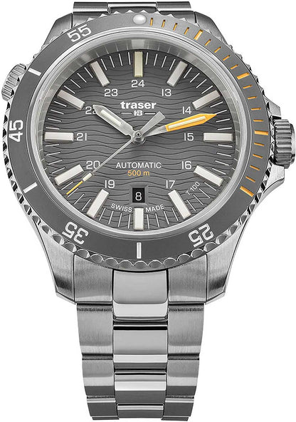 Traser P67 Diver Automatic T100 Grey 110332 Men's Watch • Automatic • Sapphire Crystal