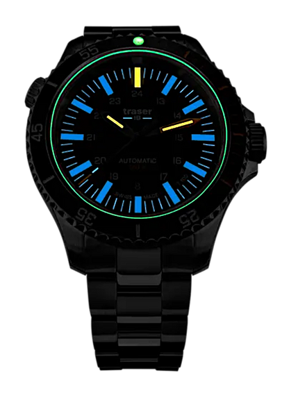 Traser P67 Diver Automatic 110329 Herren Uhr • Saphirglas • 50 bar