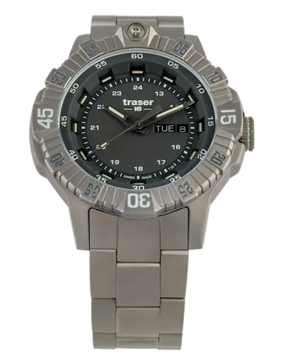 Traser P99 T Tactical 110666 Men's Watch • trigalight® • Titanium