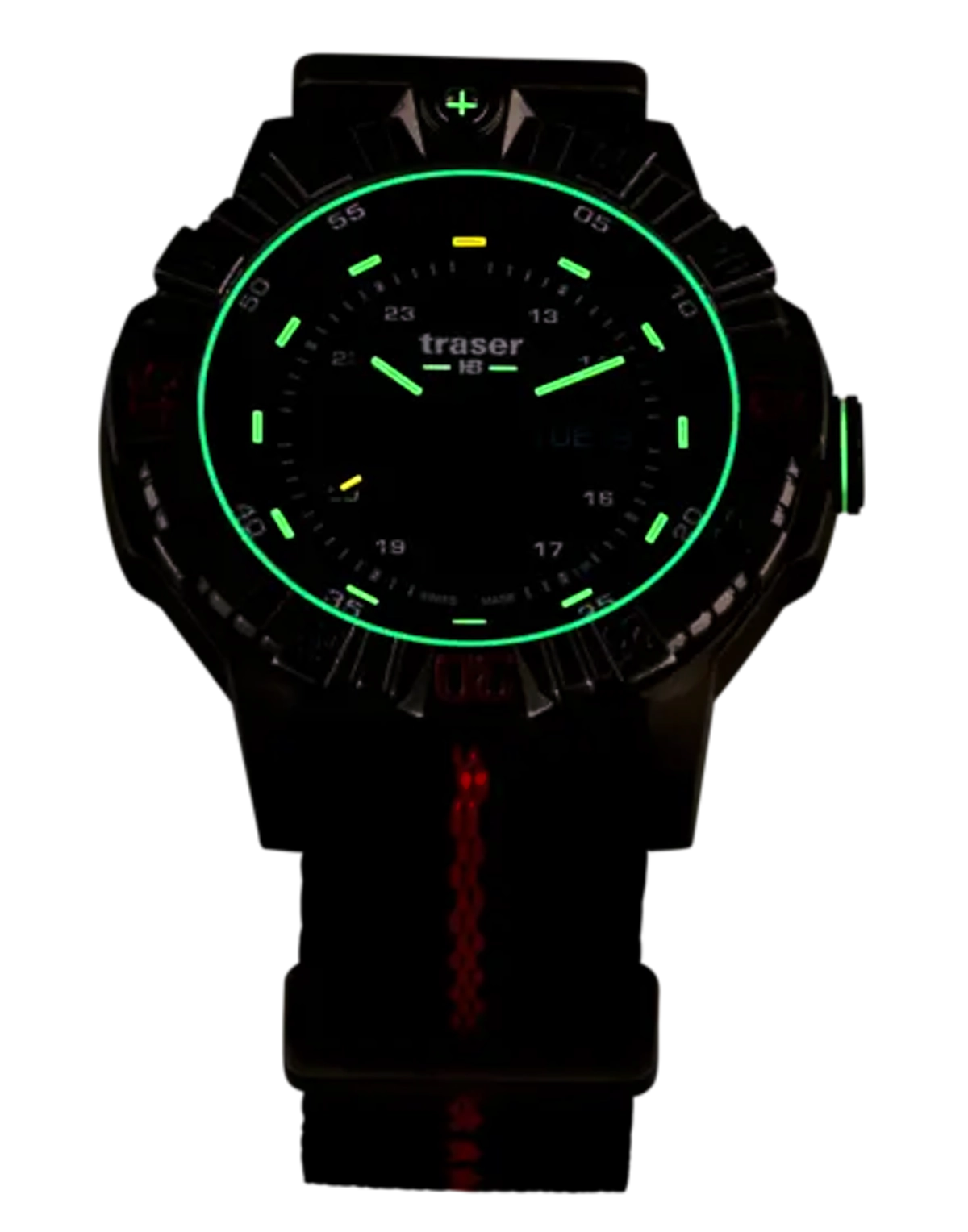 Traser P69 Black Stealth 109855 Men's Watch • Swiss Made Quartz Watch • Sapphire Crystal