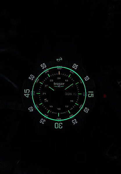 Traser P66 Red Combat 104147 Men's Watch • Swiss Made Quartz • Sapphire Crystal