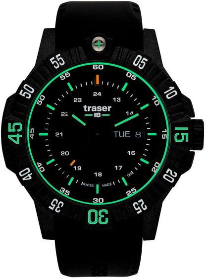Montre pour hommes Traser P99 Q Tactical 110723 • Mouvement à quartz suisse • Technologie trigalight