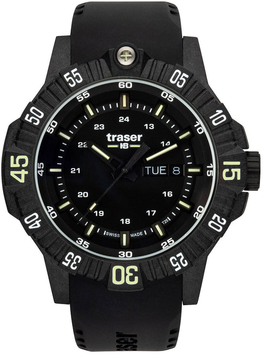 Traser P99 Q Tactical 110723 Men's Watch • Swiss Quartz Movement • trigalight Technology