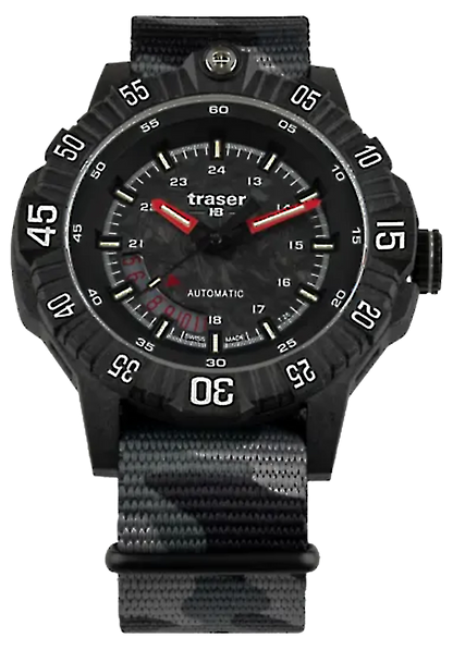 Traser P67 Officer Pro Gunmetal 110960 Men's Watch • Trigalight • Sapphire Crystal
