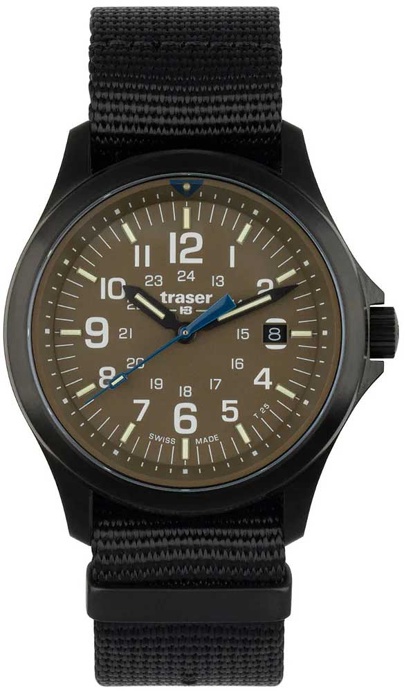 Traser P67 Officer Pro Khaki 111075 Men's Watch • Swiss Made Quartz • Sapphire Crystal
