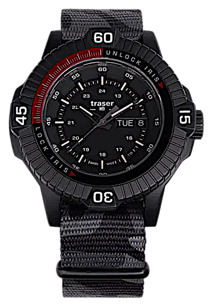 Traser P99 Iris Tactical 111460 Men's Watch • trigalight • Sapphire Crystal