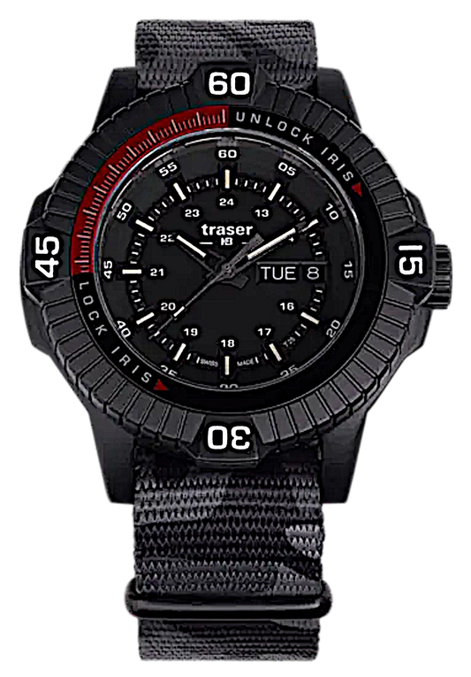 Traser P99 Iris Tactical 111460 Men's Watch • trigalight • Sapphire Crystal