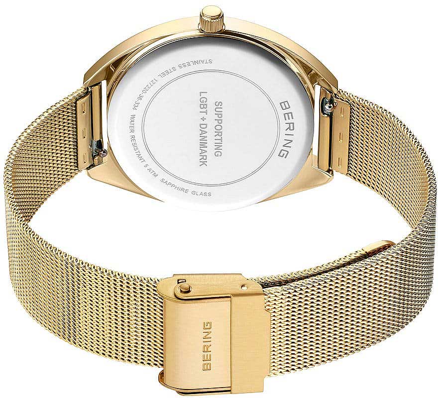 Bering 127220-36-334 Women's Watch • Scratch-Resistant Sapphire Glass • Fine Milanese Bracelet