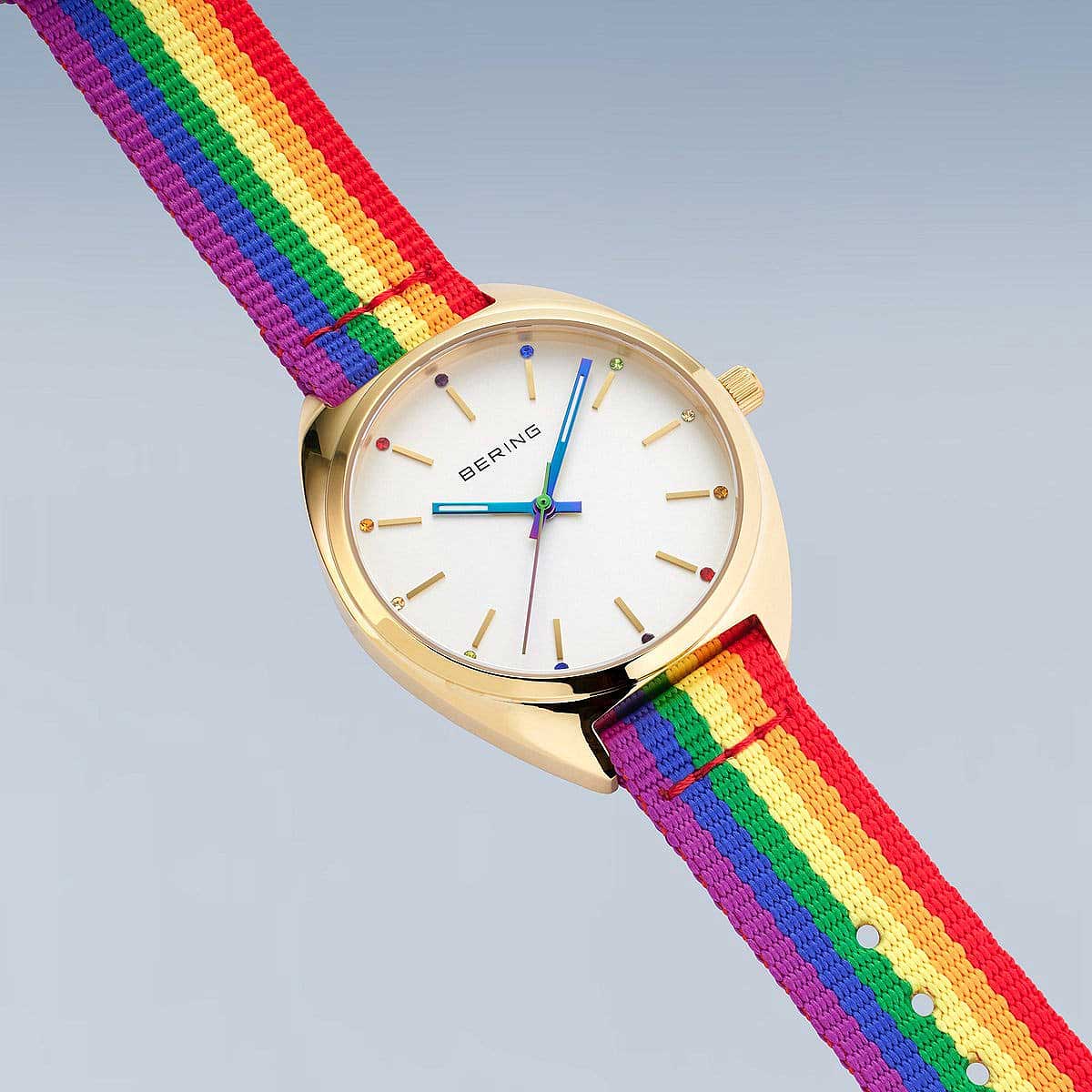 Bering 127220-36-334 Women's Watch • Scratch-Resistant Sapphire Glass • Fine Milanese Bracelet